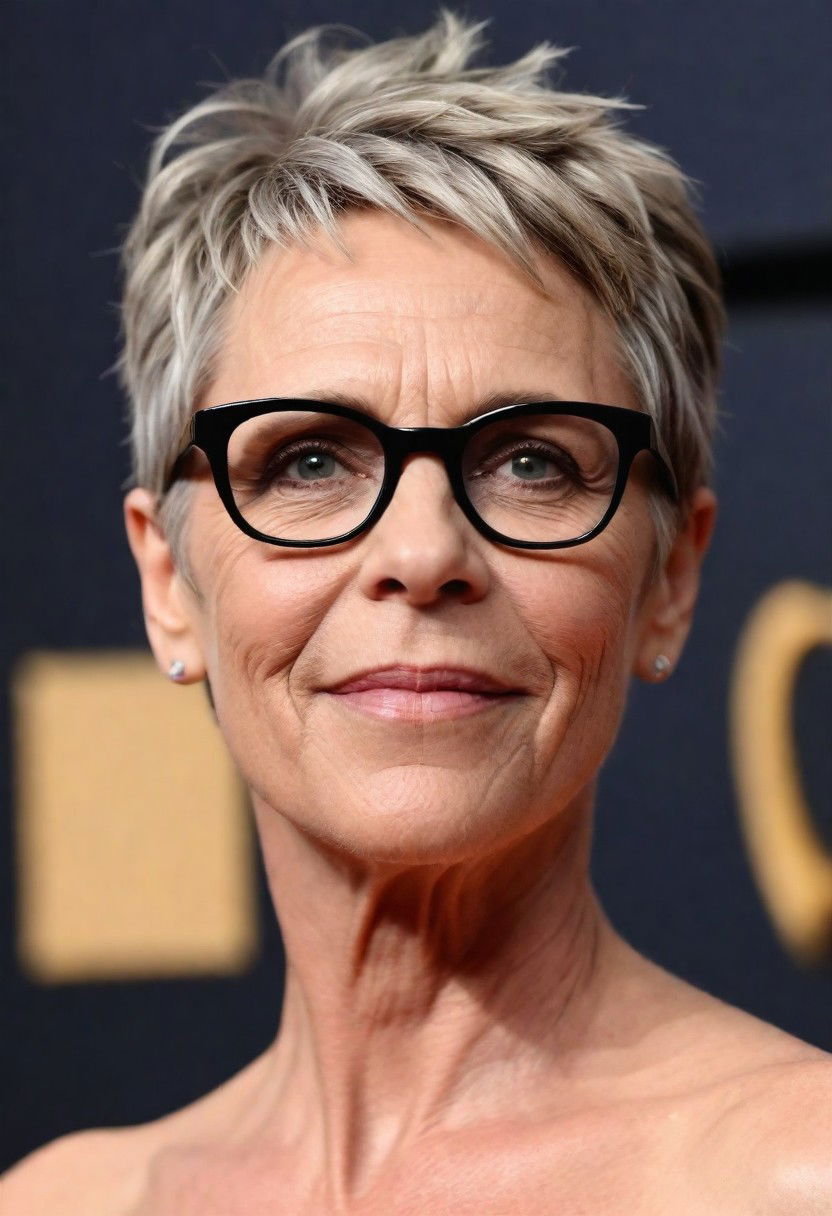 tousled pixie haircut