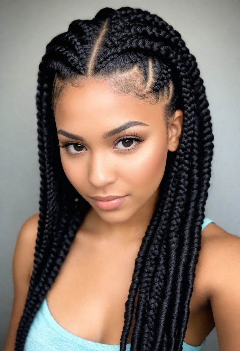 tradition goddess braids hairstyles