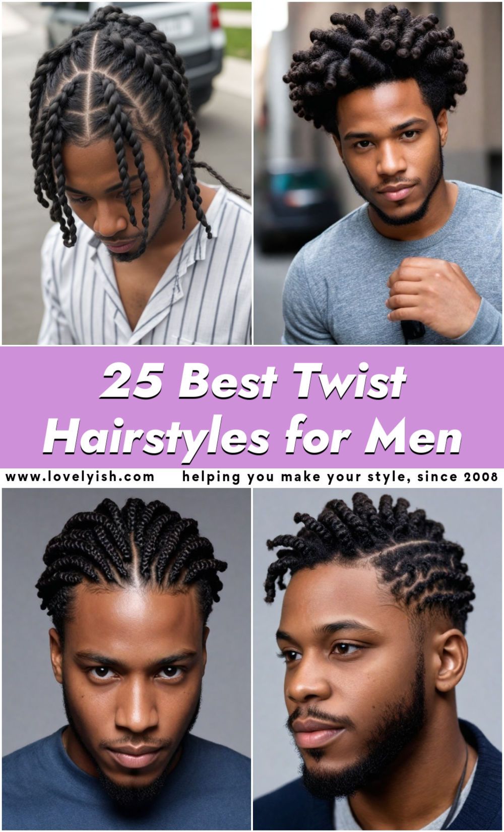 twist hairstyles for men