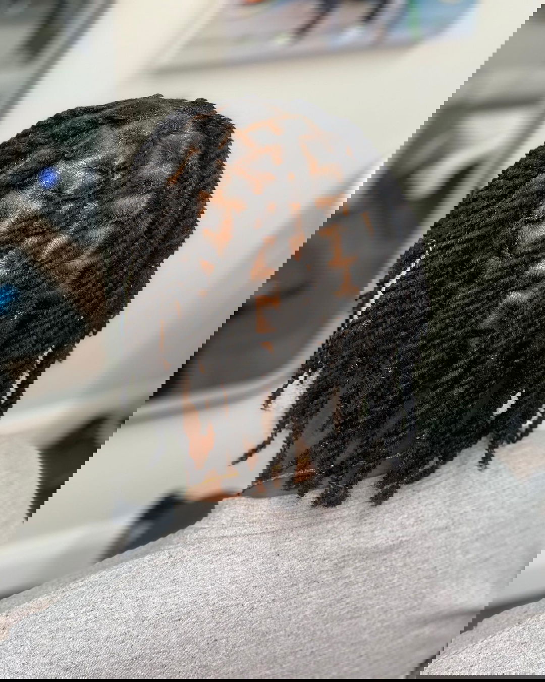 twisted dreadlocks hairstyle