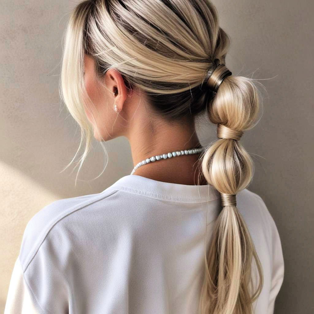 twisted halo hairstyle for greasy hair