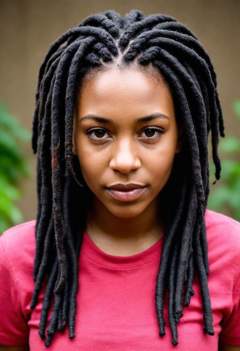 two strand twist dreads hairstyle