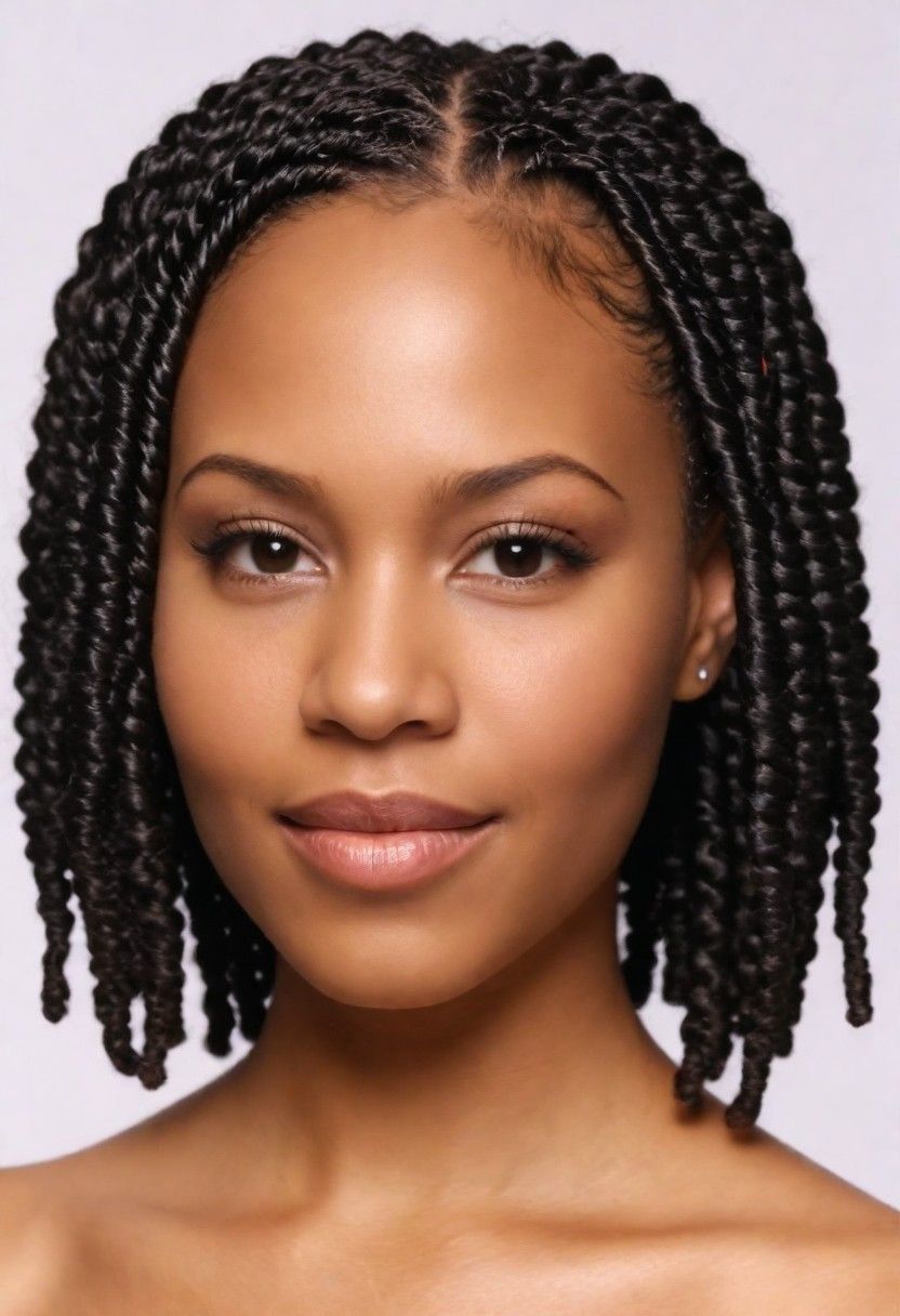 two strand twists hair style