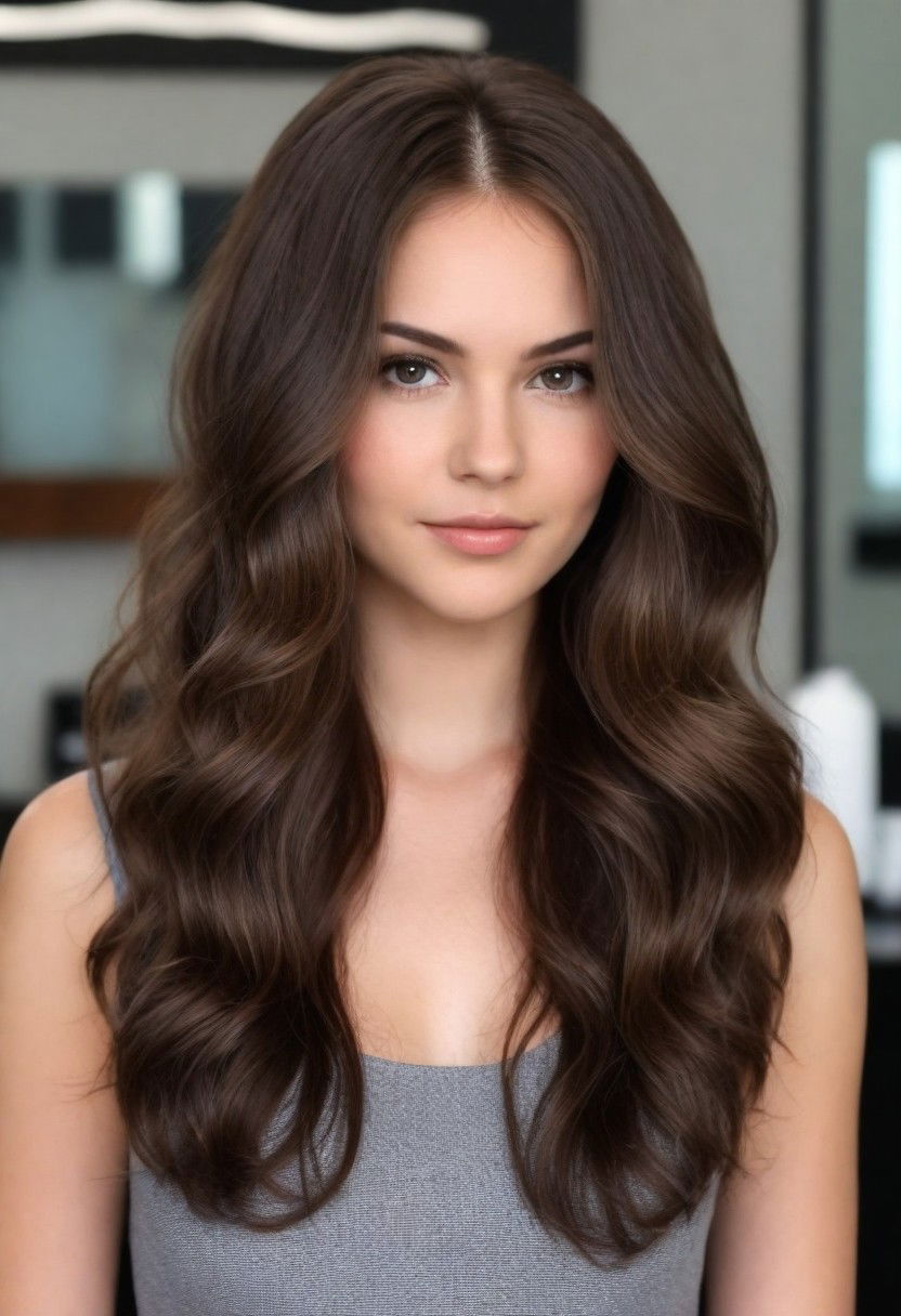 u cut with waves haircut