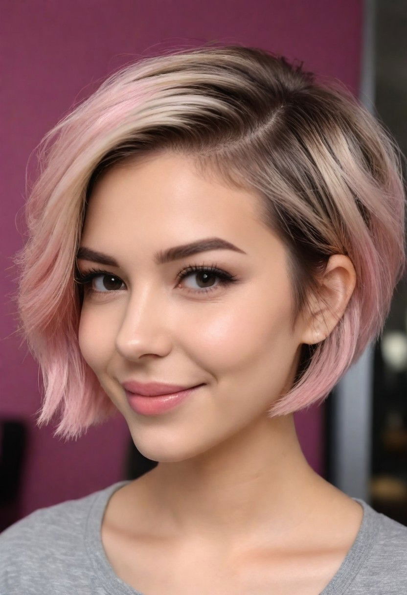 undercut bob hairstyle