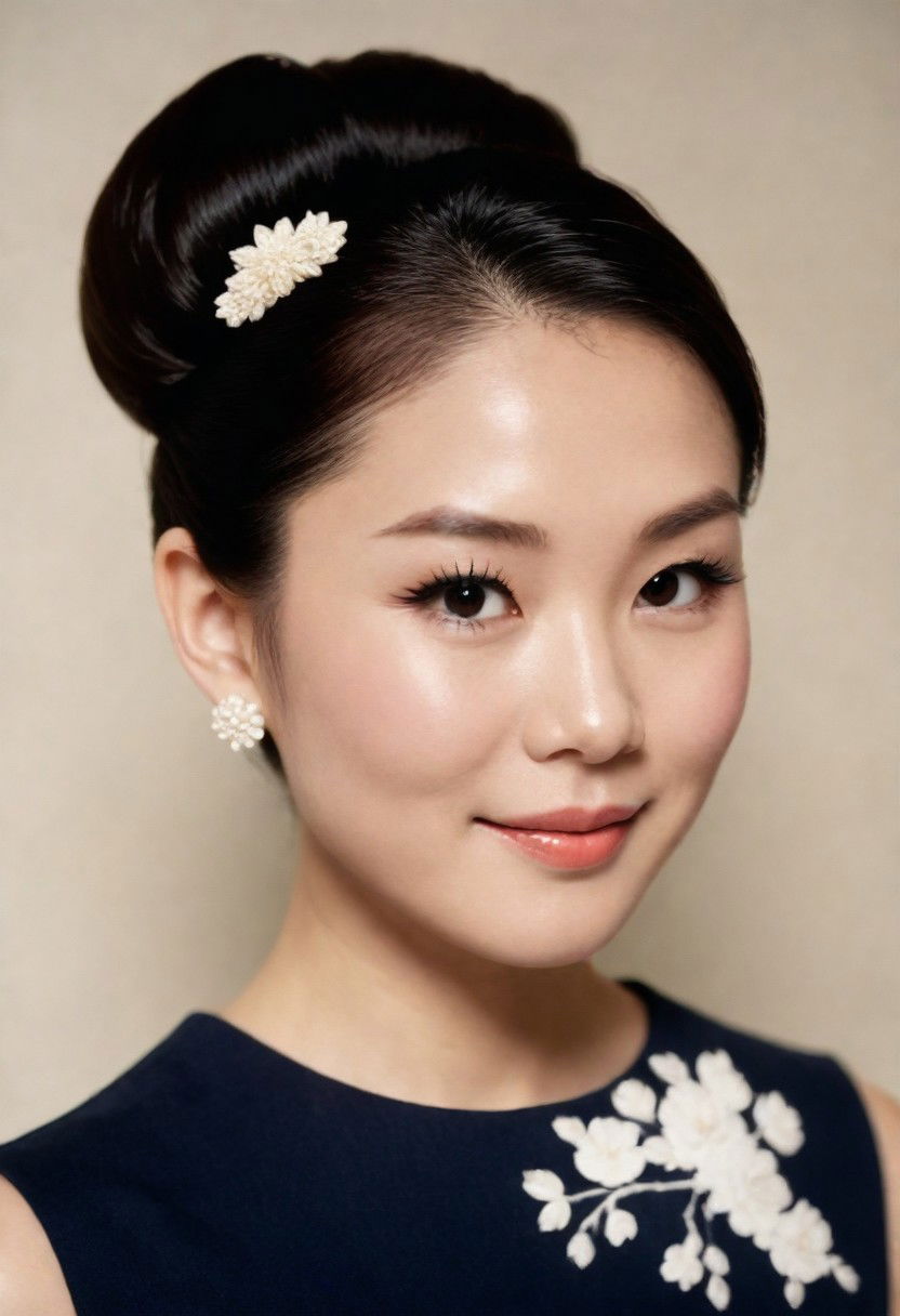 versatile chignon hairstyle