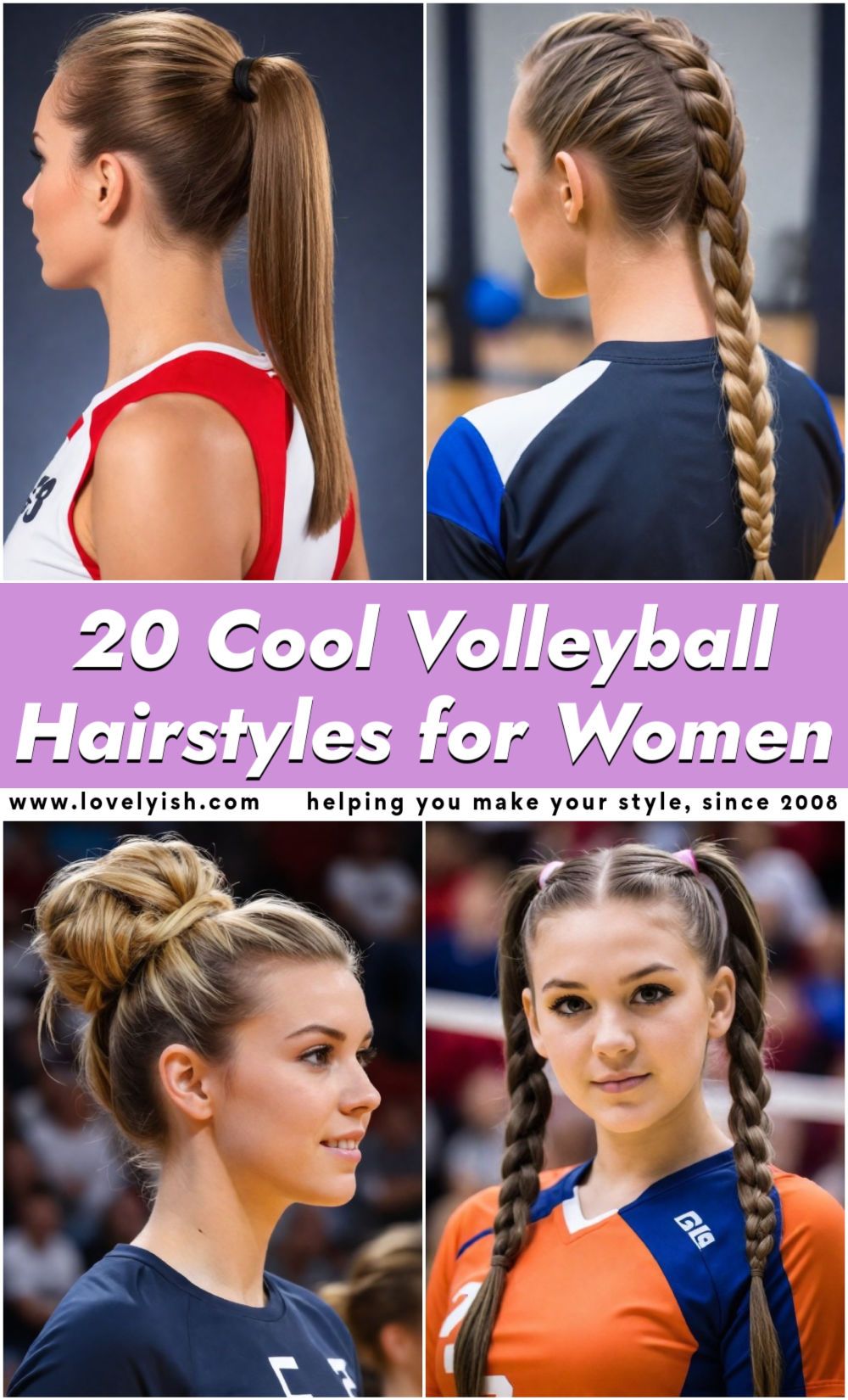 volleyball hairstyles