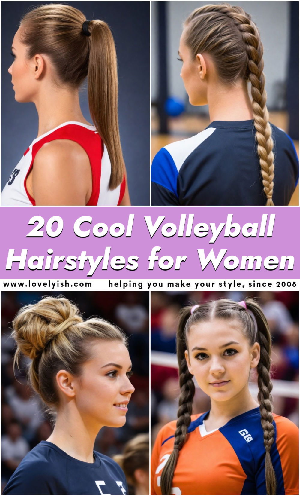  20 Cute Volleyball Hairstyles for 2024 – Lovelyish