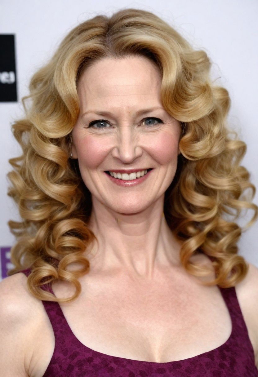 voluminous curls hairstyle