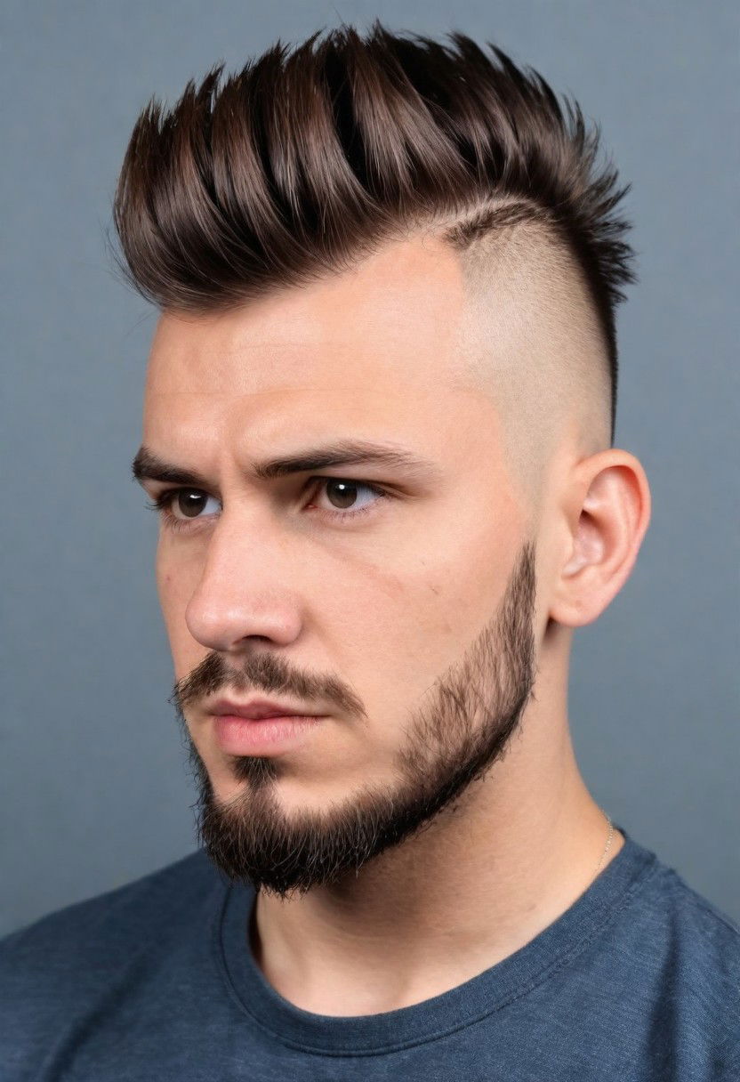 wearable faux hawk undercut