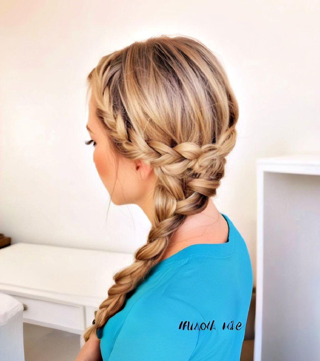 wrap around braid hairstyle