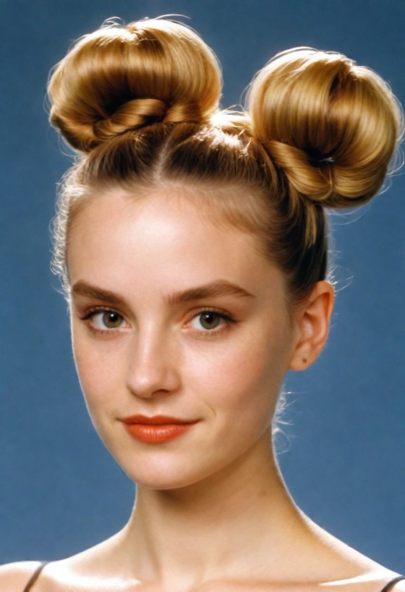 y2k buns hairstyles style for women