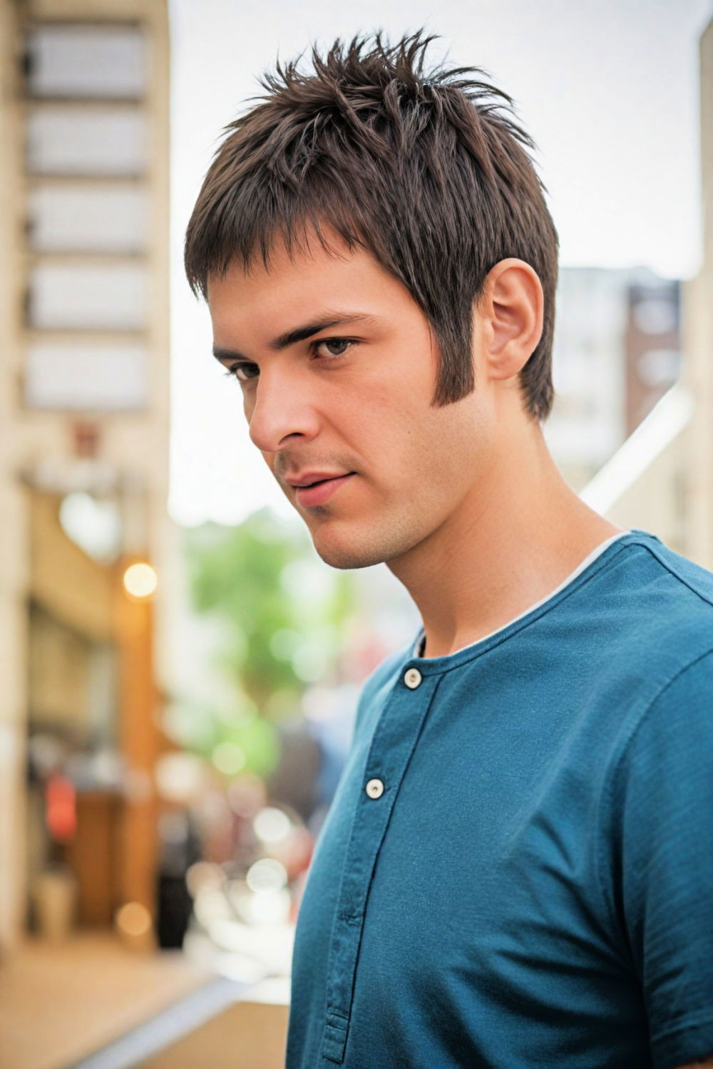 70s chic mod haircut