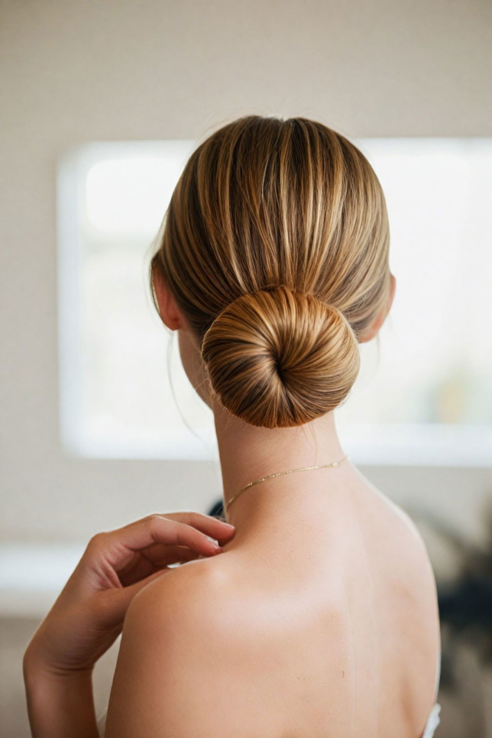 ballerina bun birthday hairstyle