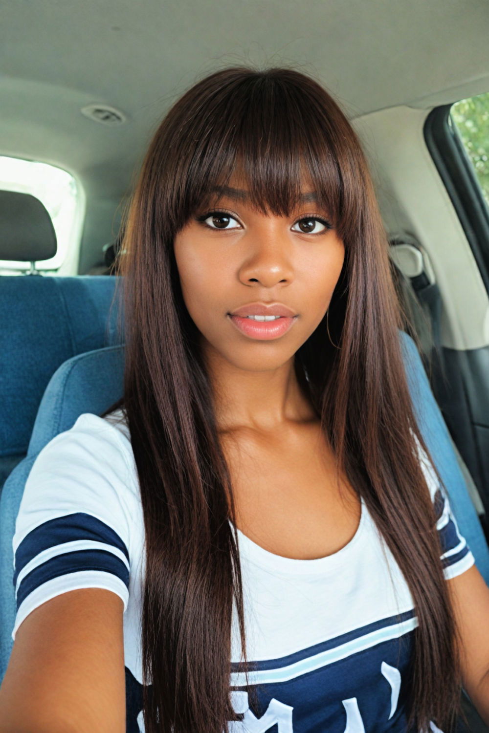 bangs sew in hairstyle