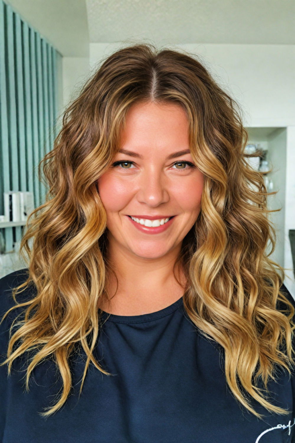 beachy waves for a natural youthful look