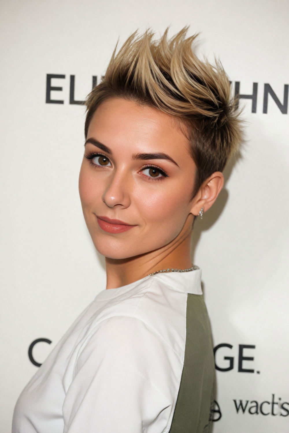 boyish short layered haircut