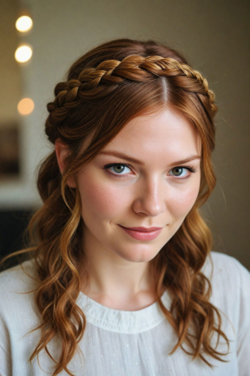 braided crown hairstyle