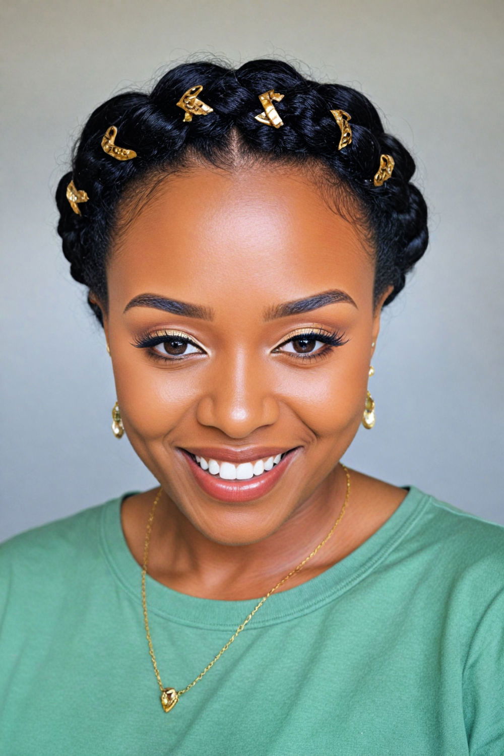 braided crown wig hairstyle