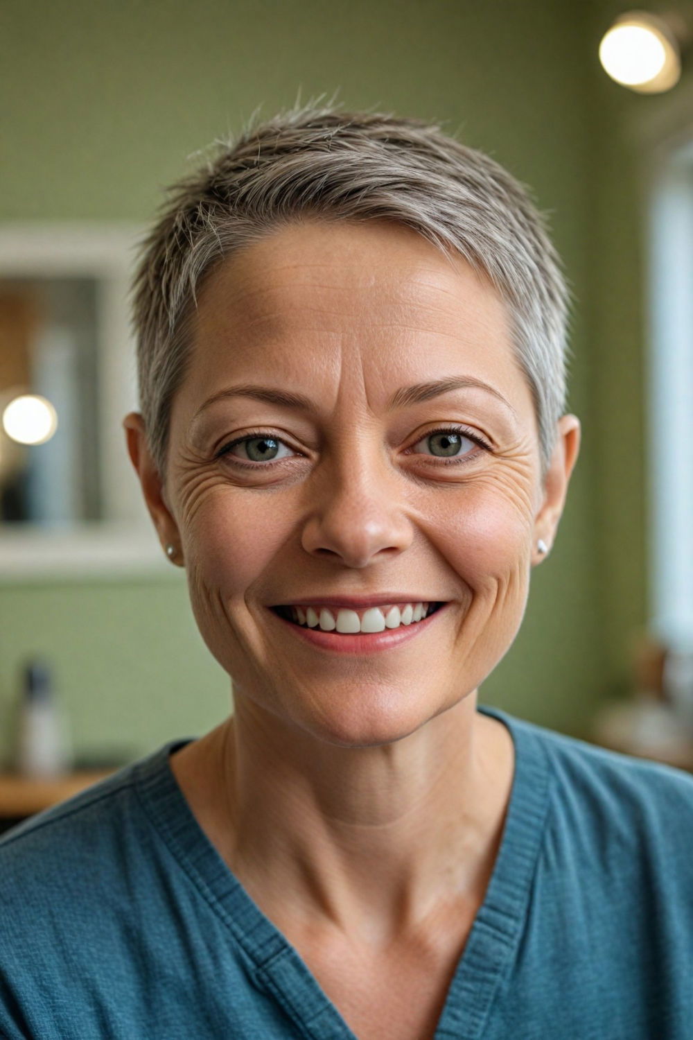buzz cut pixie for women over 50