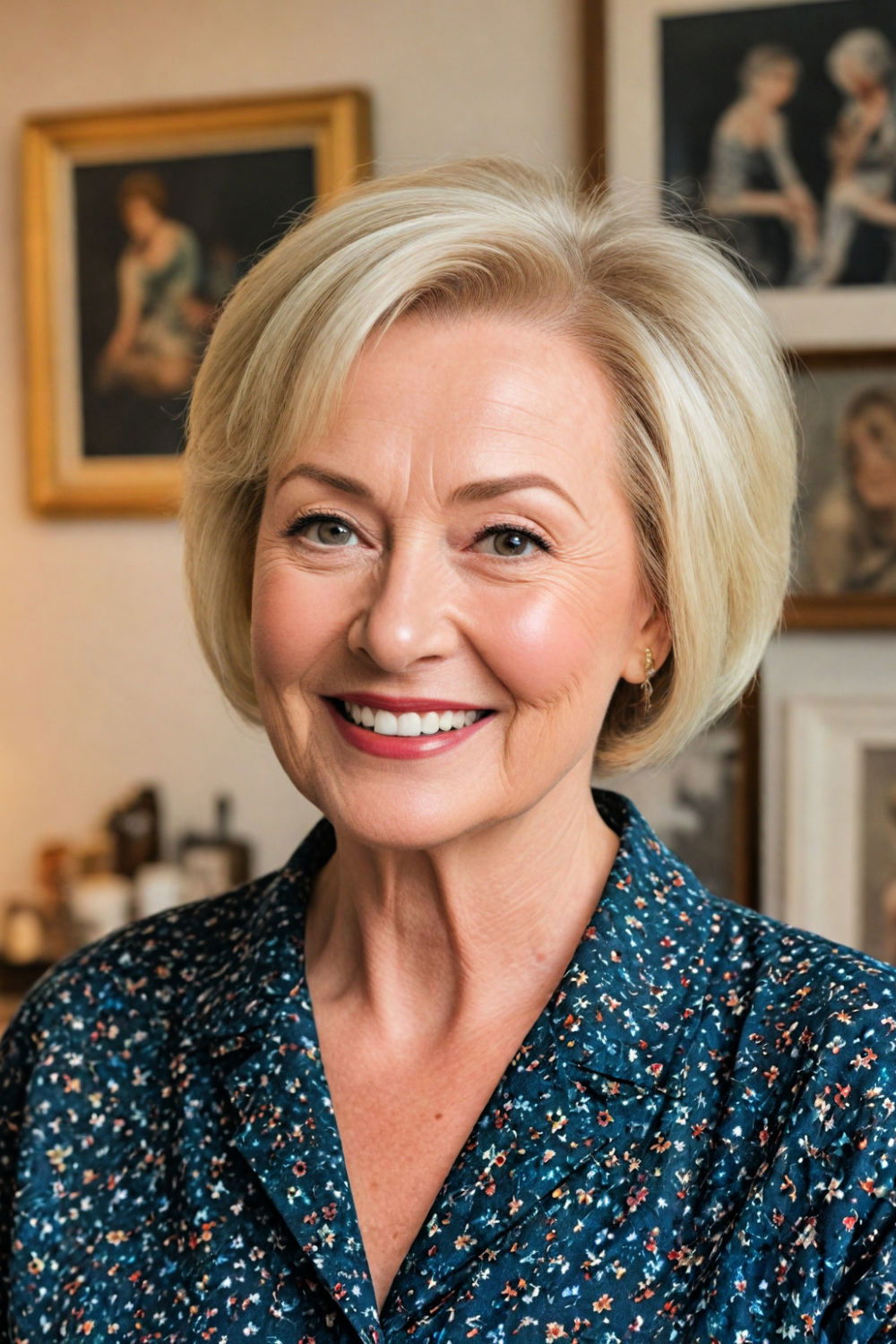 chic and modern cropped bob haircut