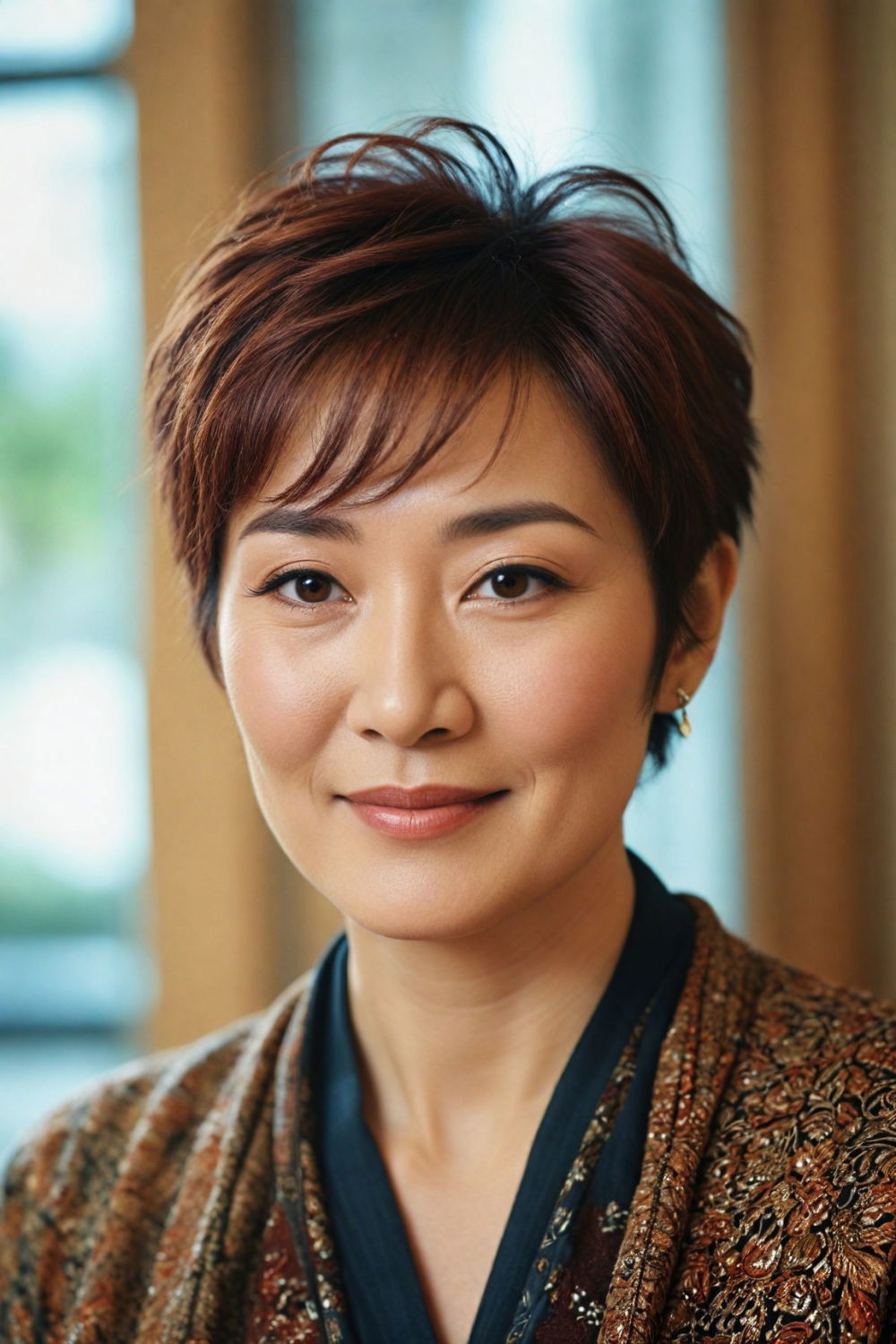 classic feathered pixie haircut easy to manage hairstyle