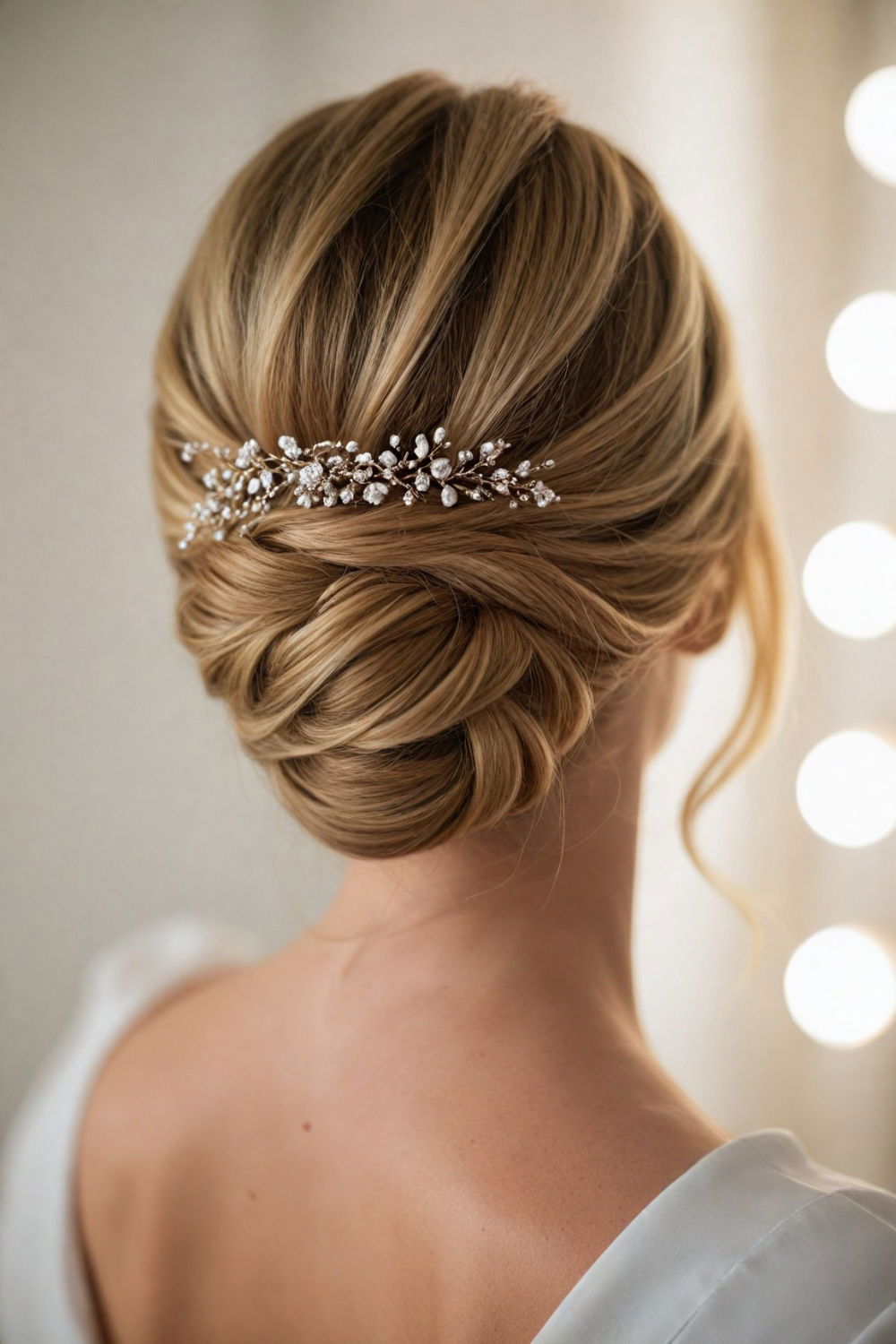 classic french twist hairstyle