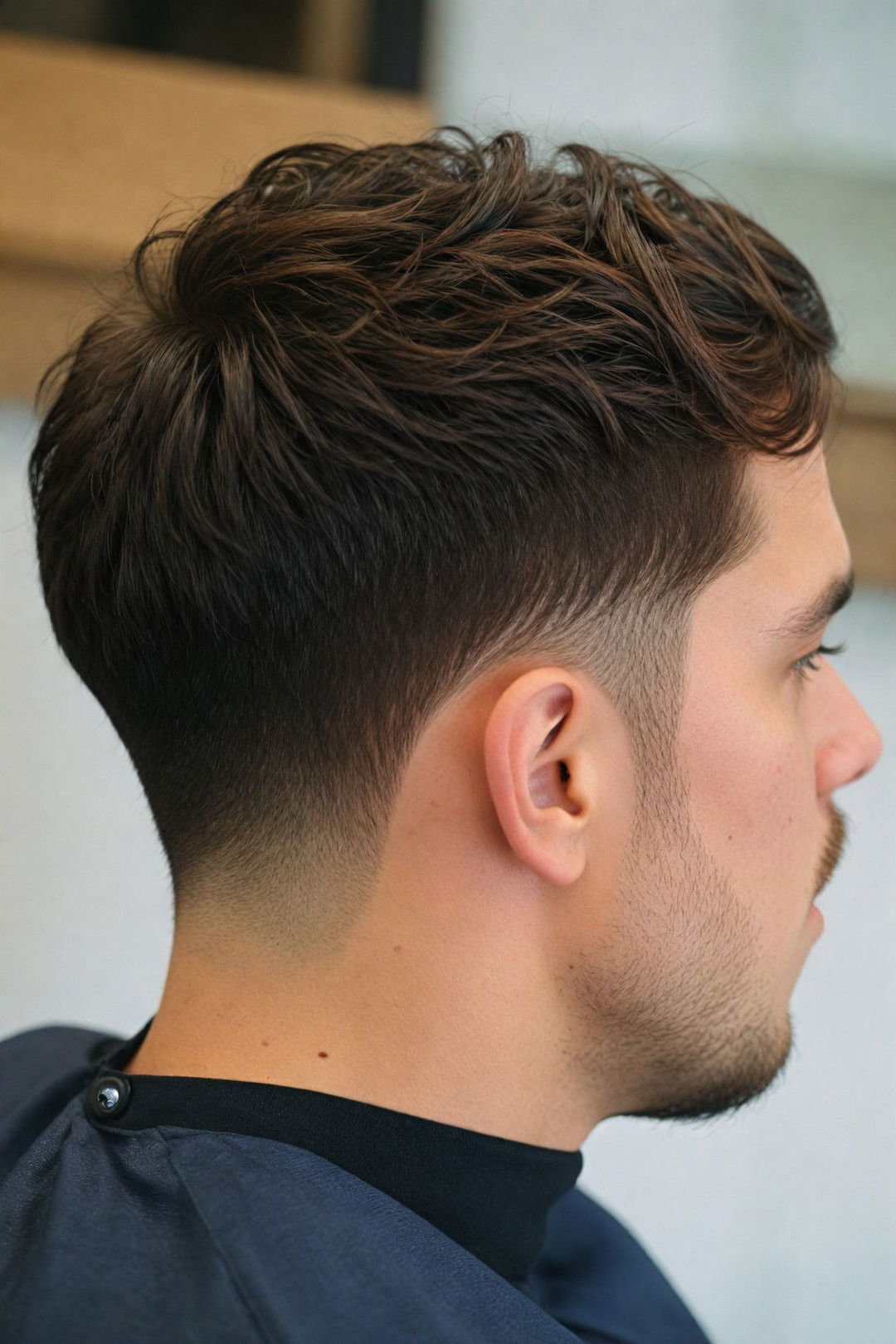 classic taper fade hairstyle