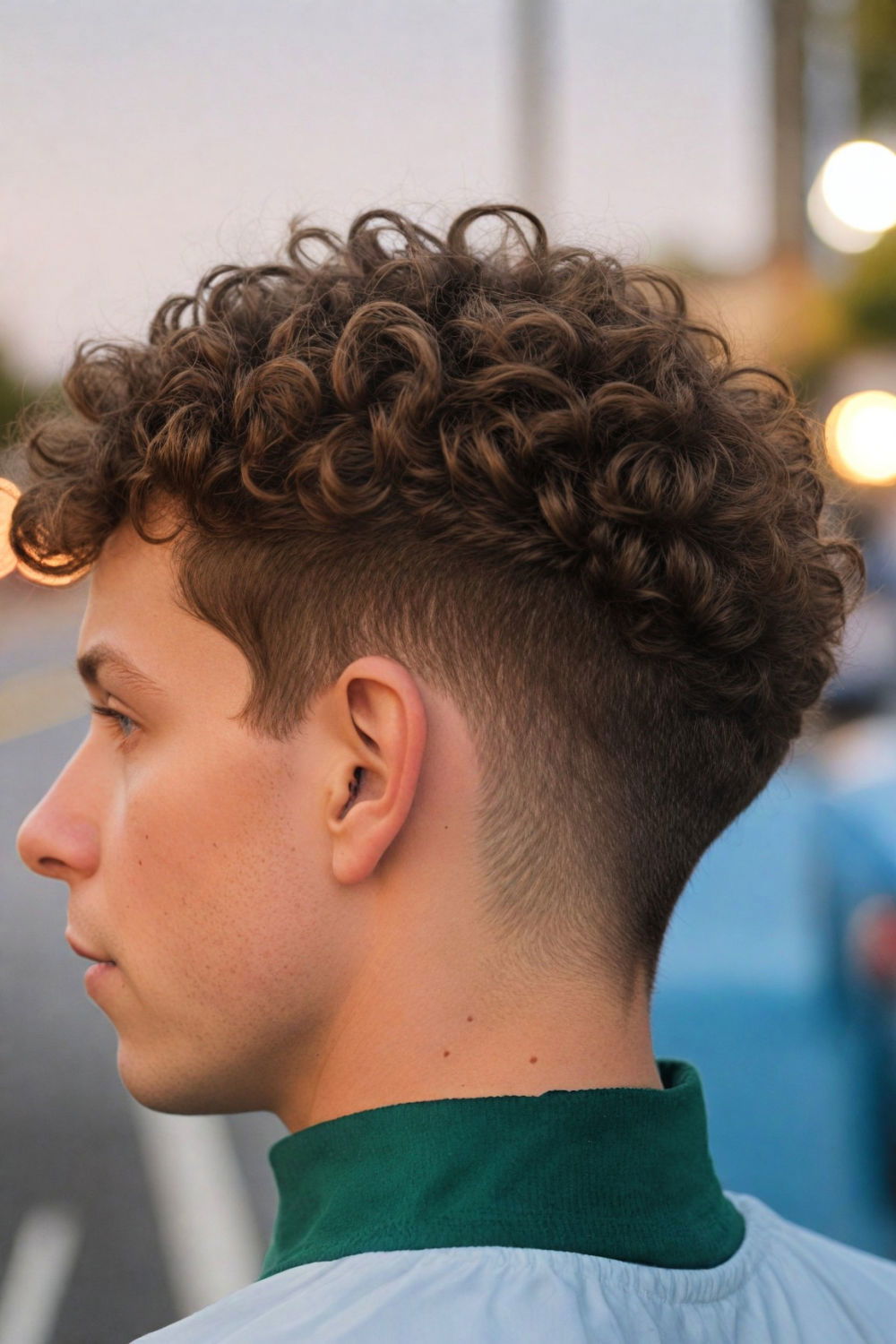 classical and modern taper fade haircut