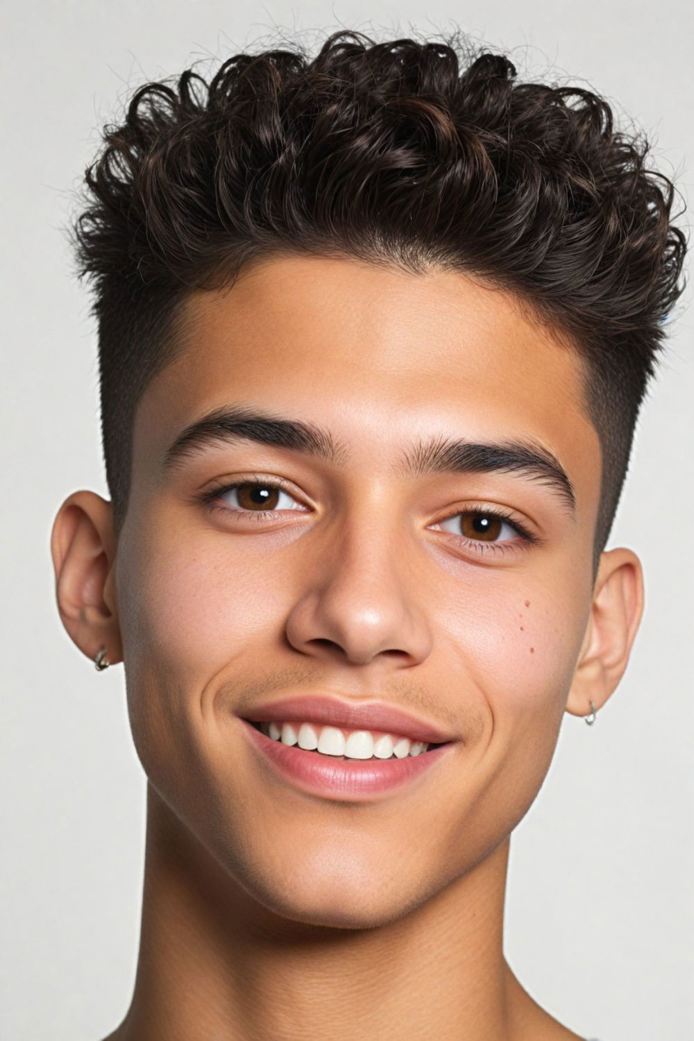 classy yet modern taper fade hairstyle