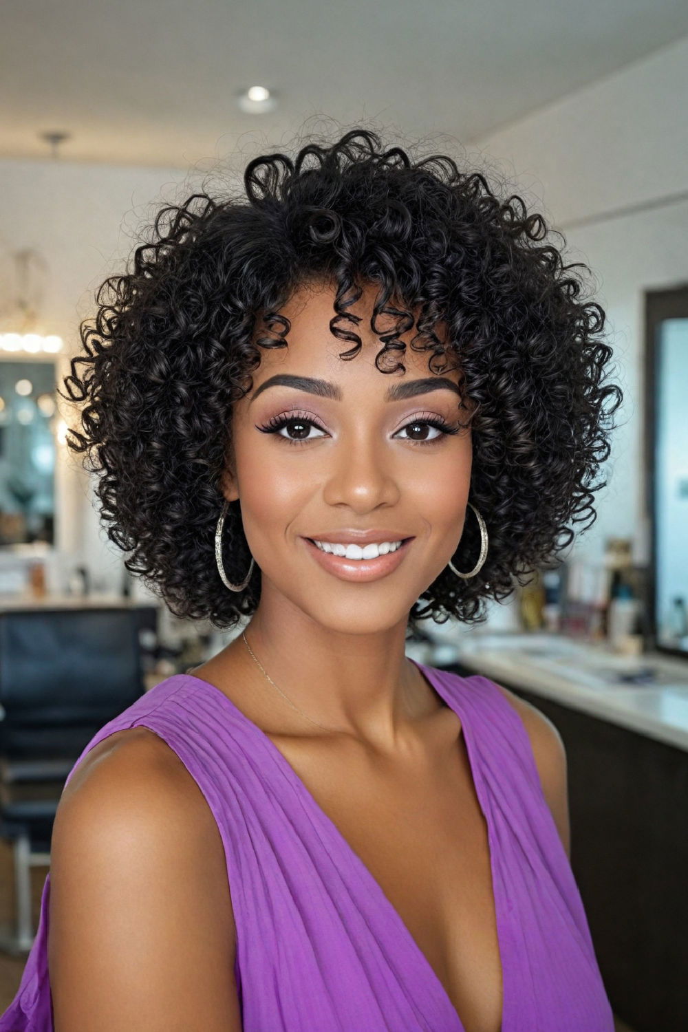 curly afro wig for naturally curly hair