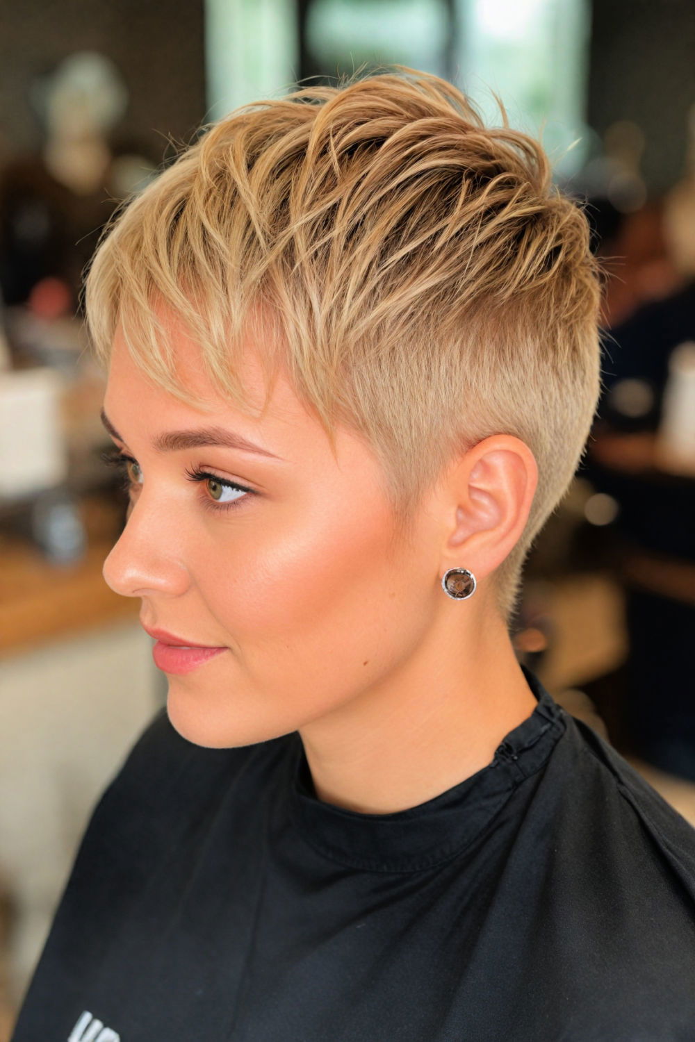 disconnected pixie hairstyle