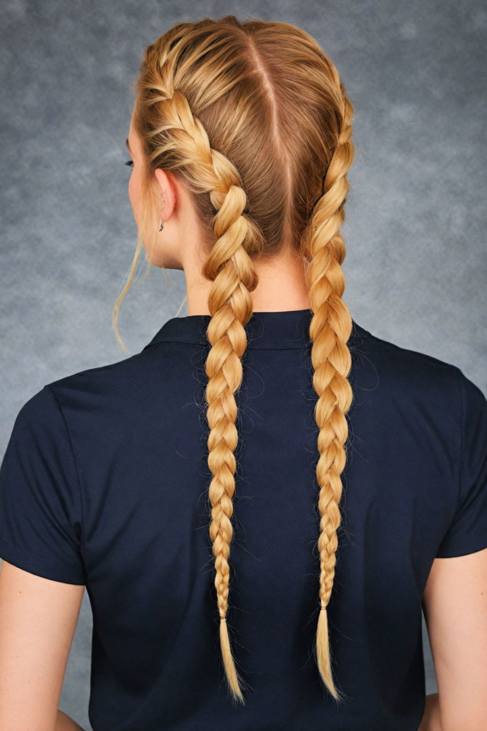 dutch braids aesthetic hairstyle