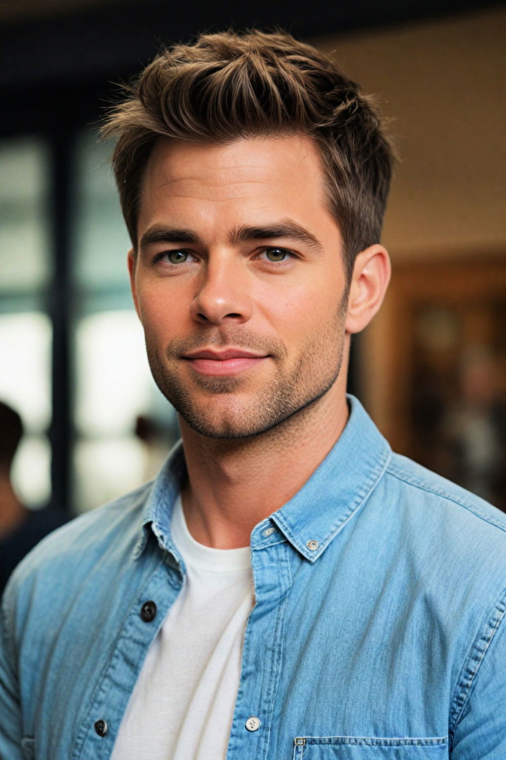 dynamic textured crop haircut