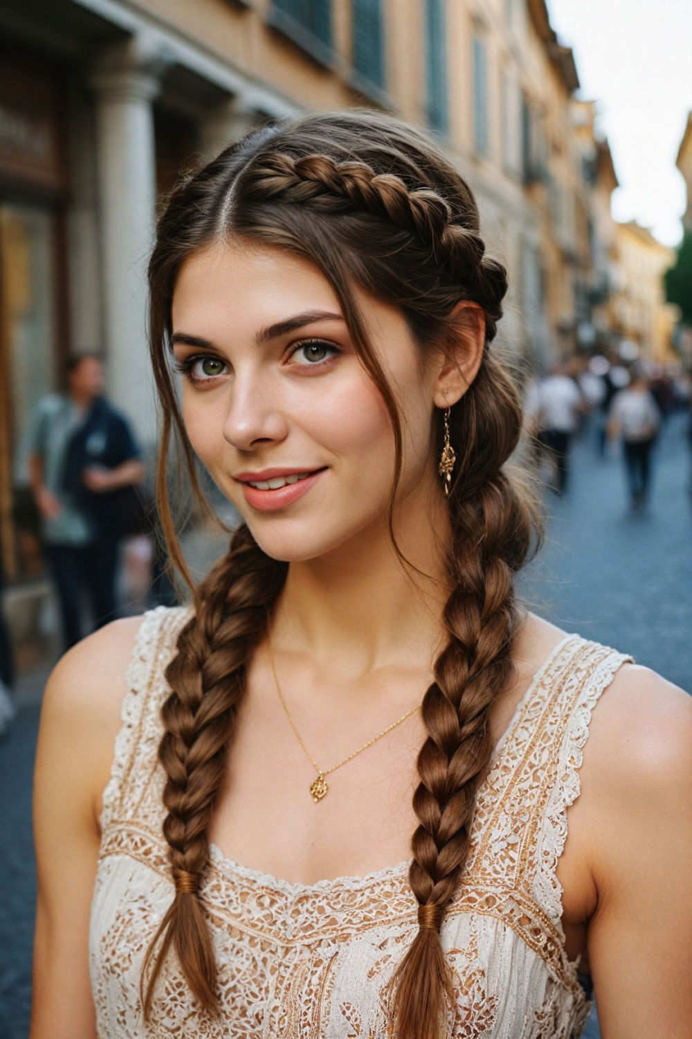 effortlessly boho braids hairstyle