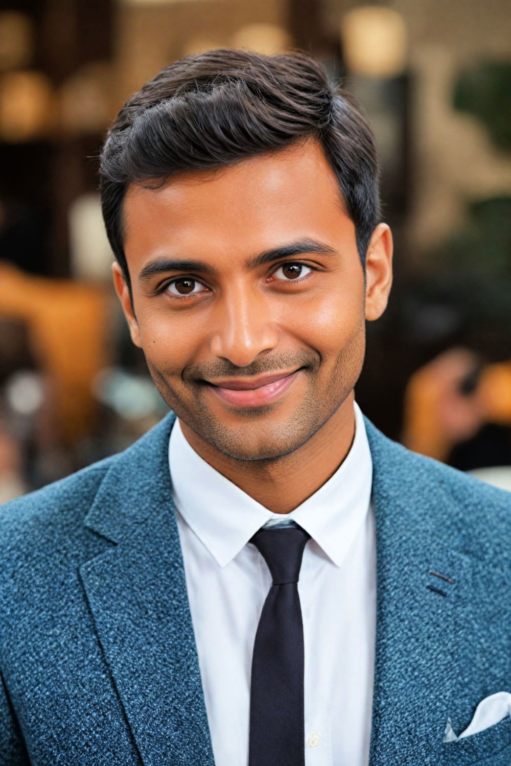 elegant timeless side part haircut