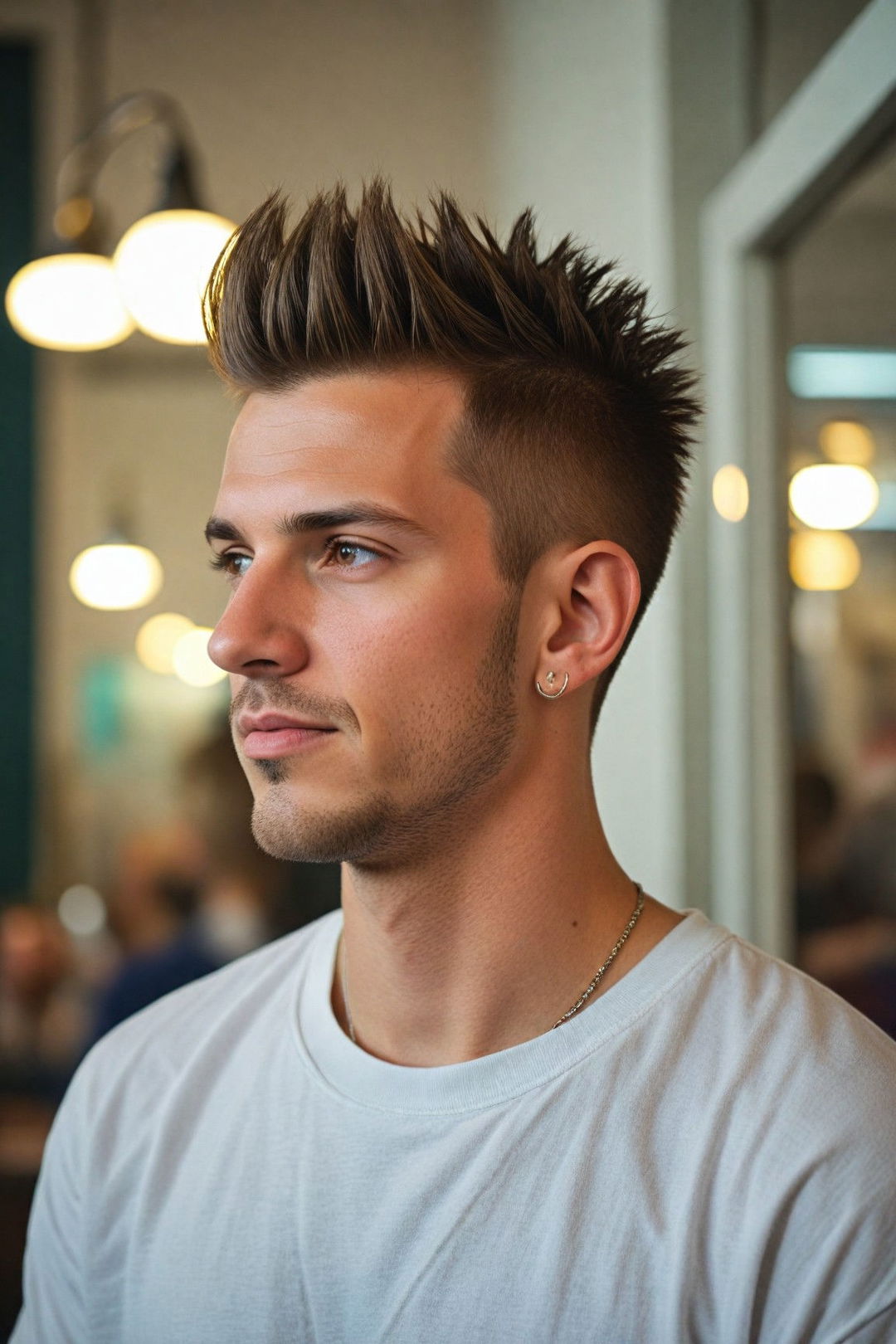 faux hawk hairstyle