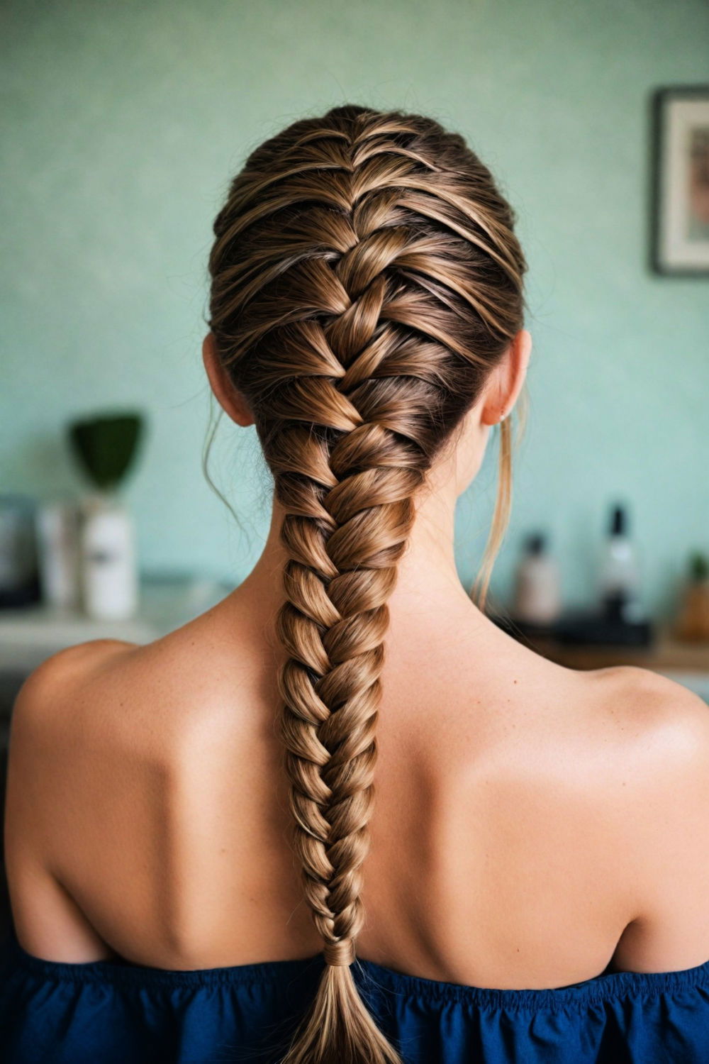 fishtail braid hairstyle