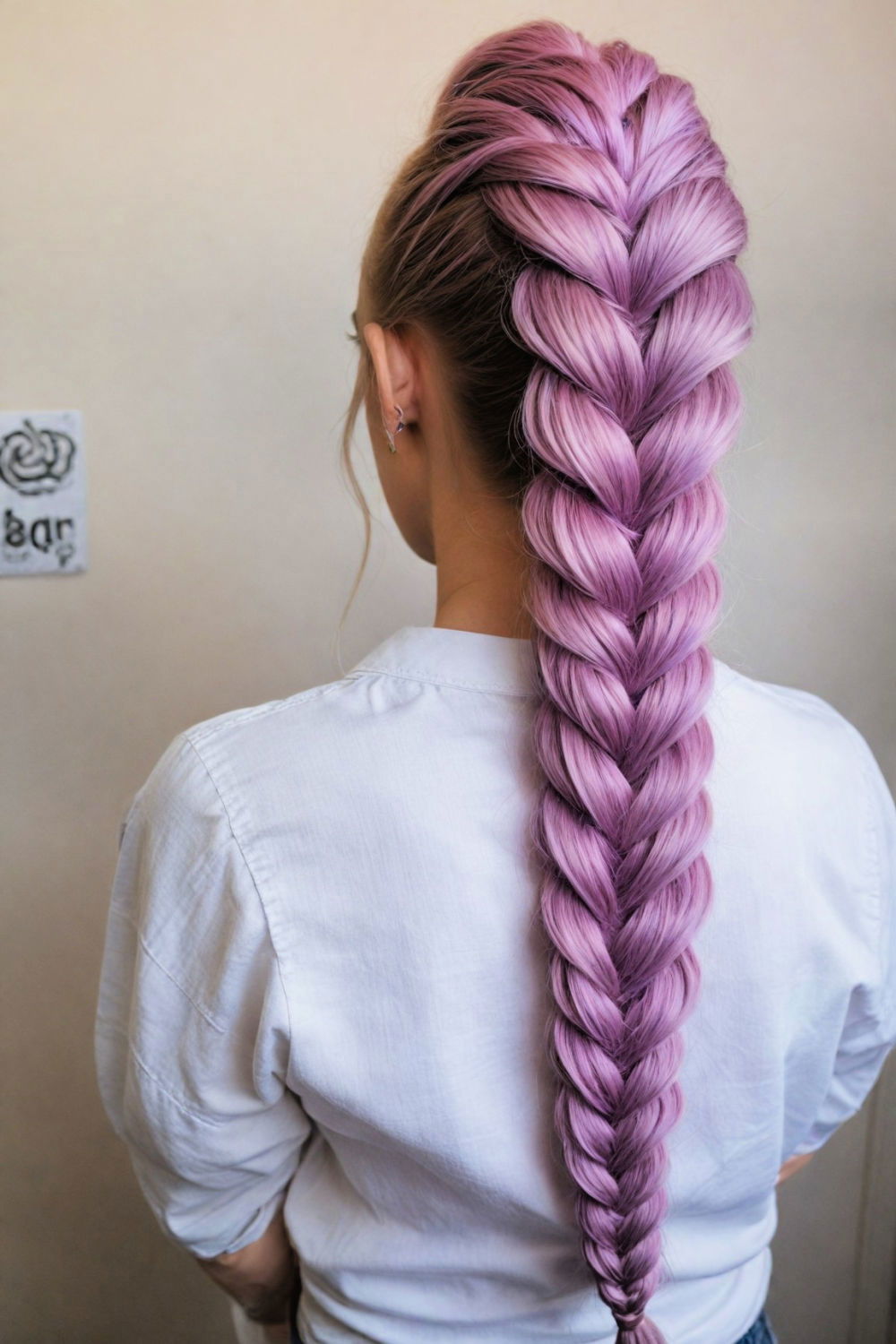 fishtail braid rave hairstyle