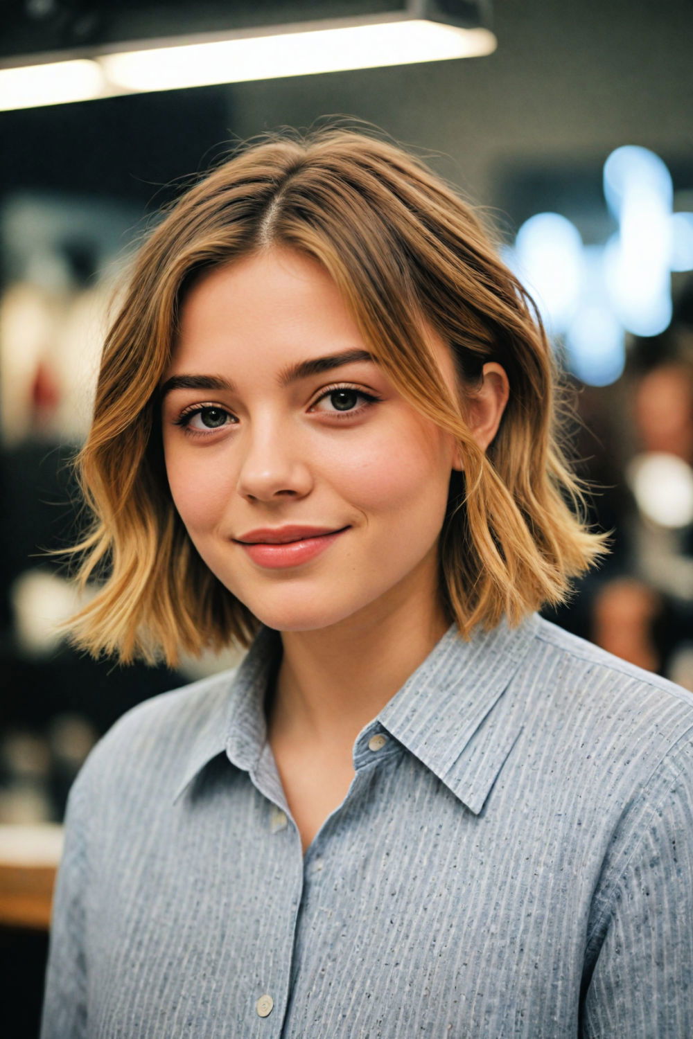 french bob hairstyle for thin haired