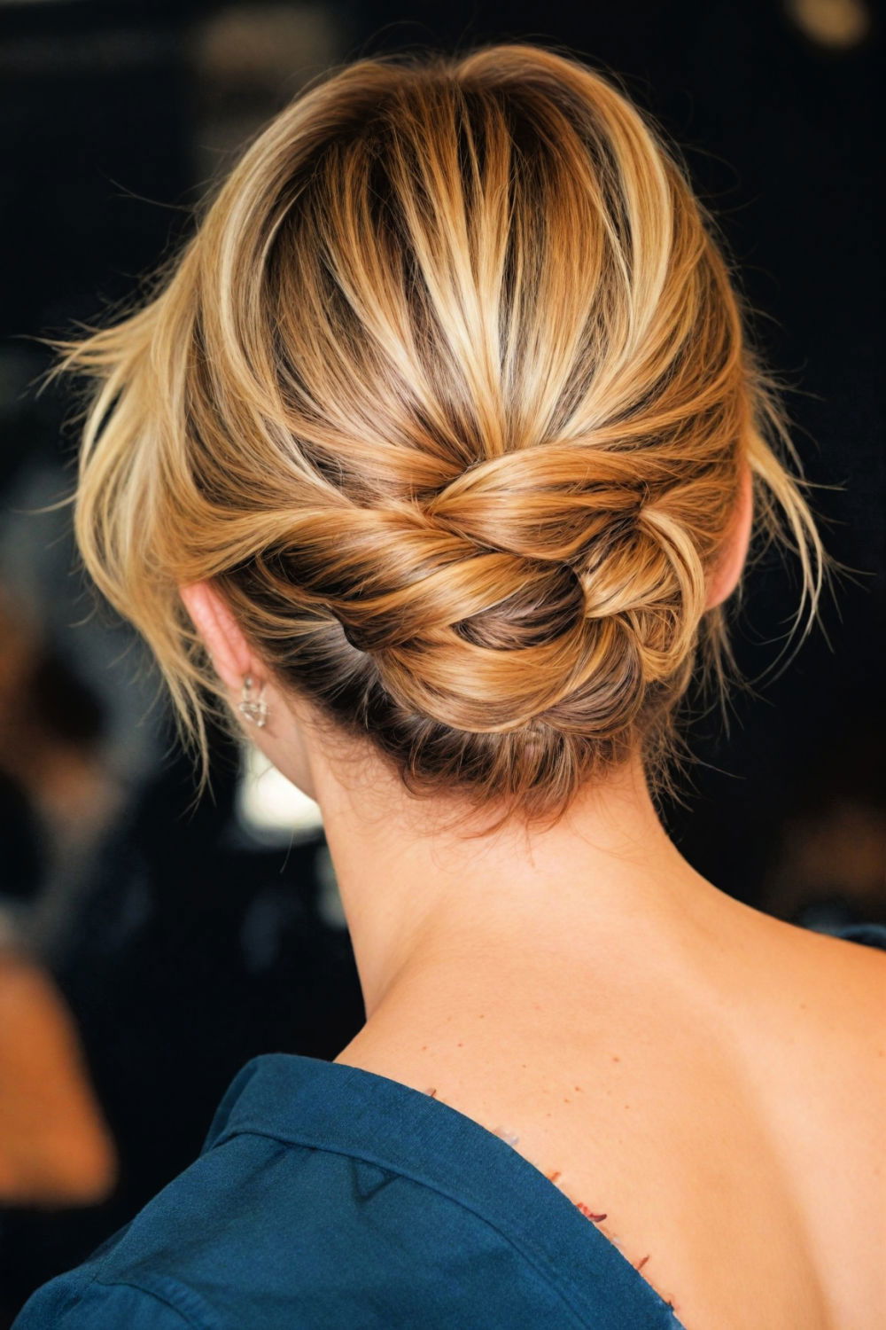 french twist hairstyle