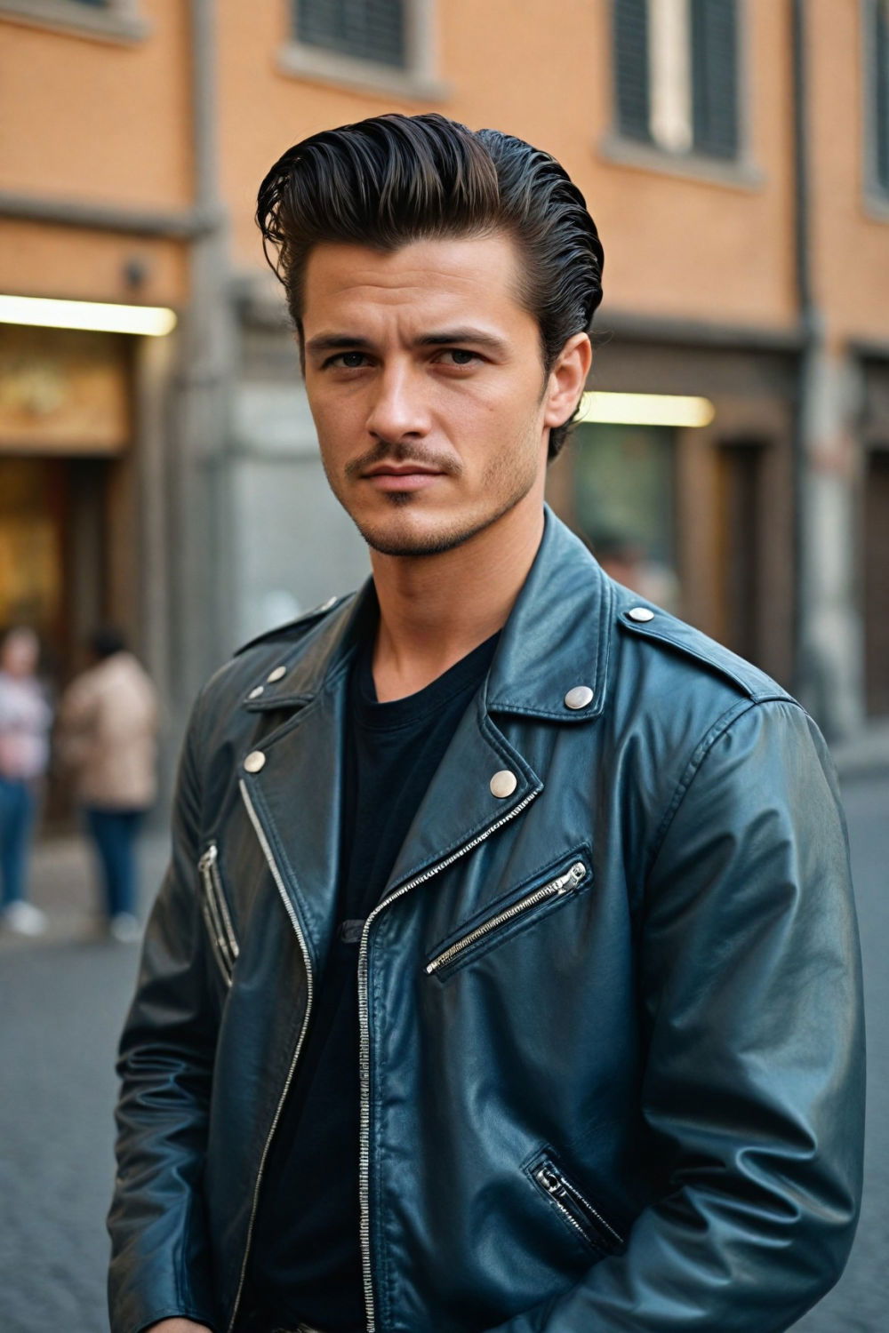 greaser look 90s hairstyle for men