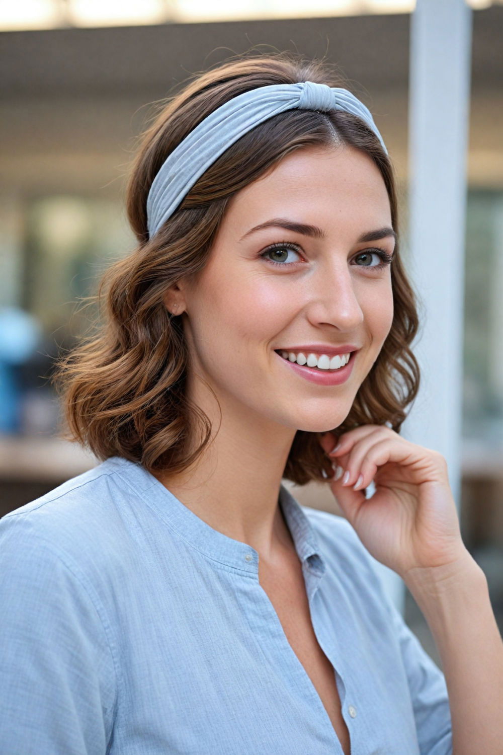 headband twist hairstyle