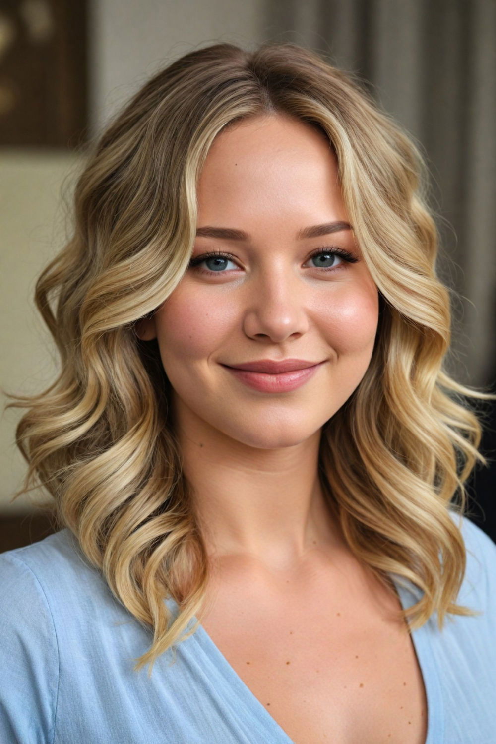 hollywood waves hairstyle for vintage touch to outfit