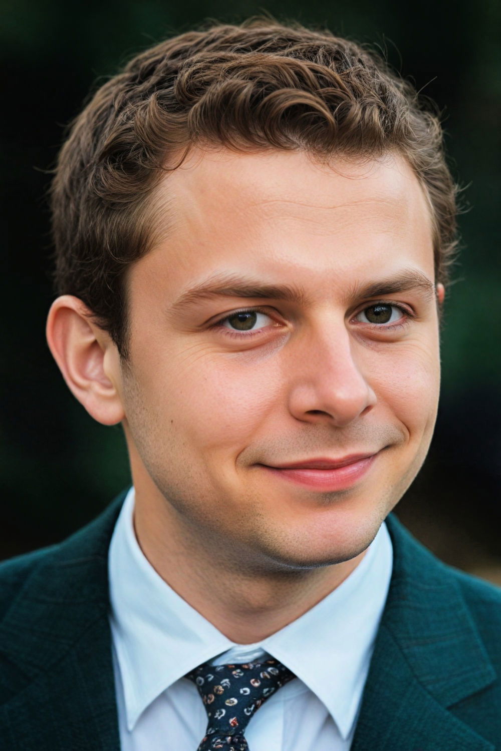 ivy league haircut for round faces men