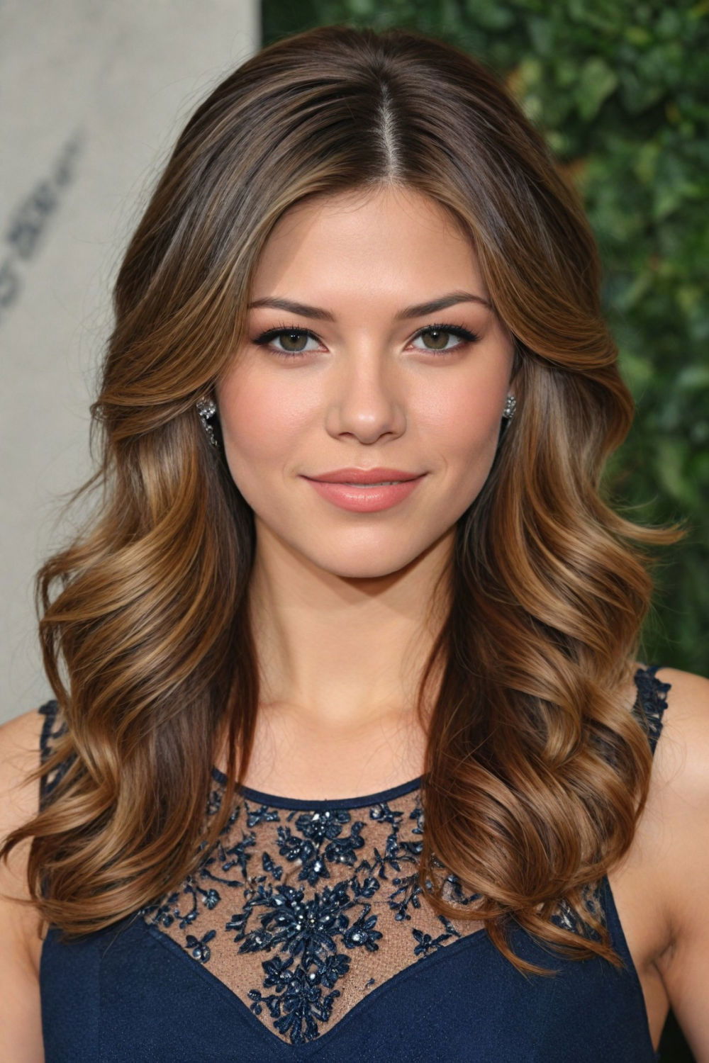 layered cut with face framing highlights