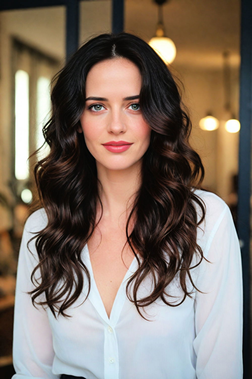 loose waves hairstyle