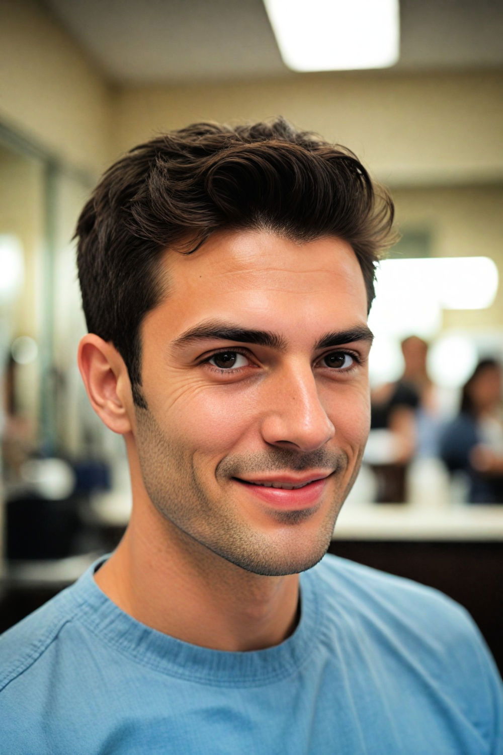 low maintains brush cut