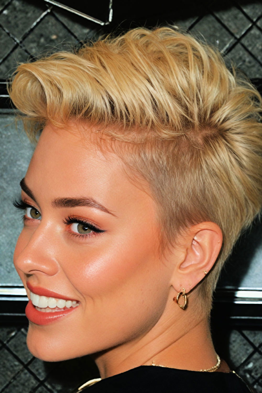 modern and daring undercut hair