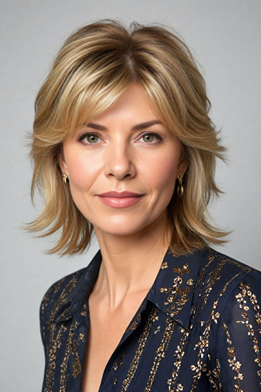 modern mullet revival hairstyle over 50